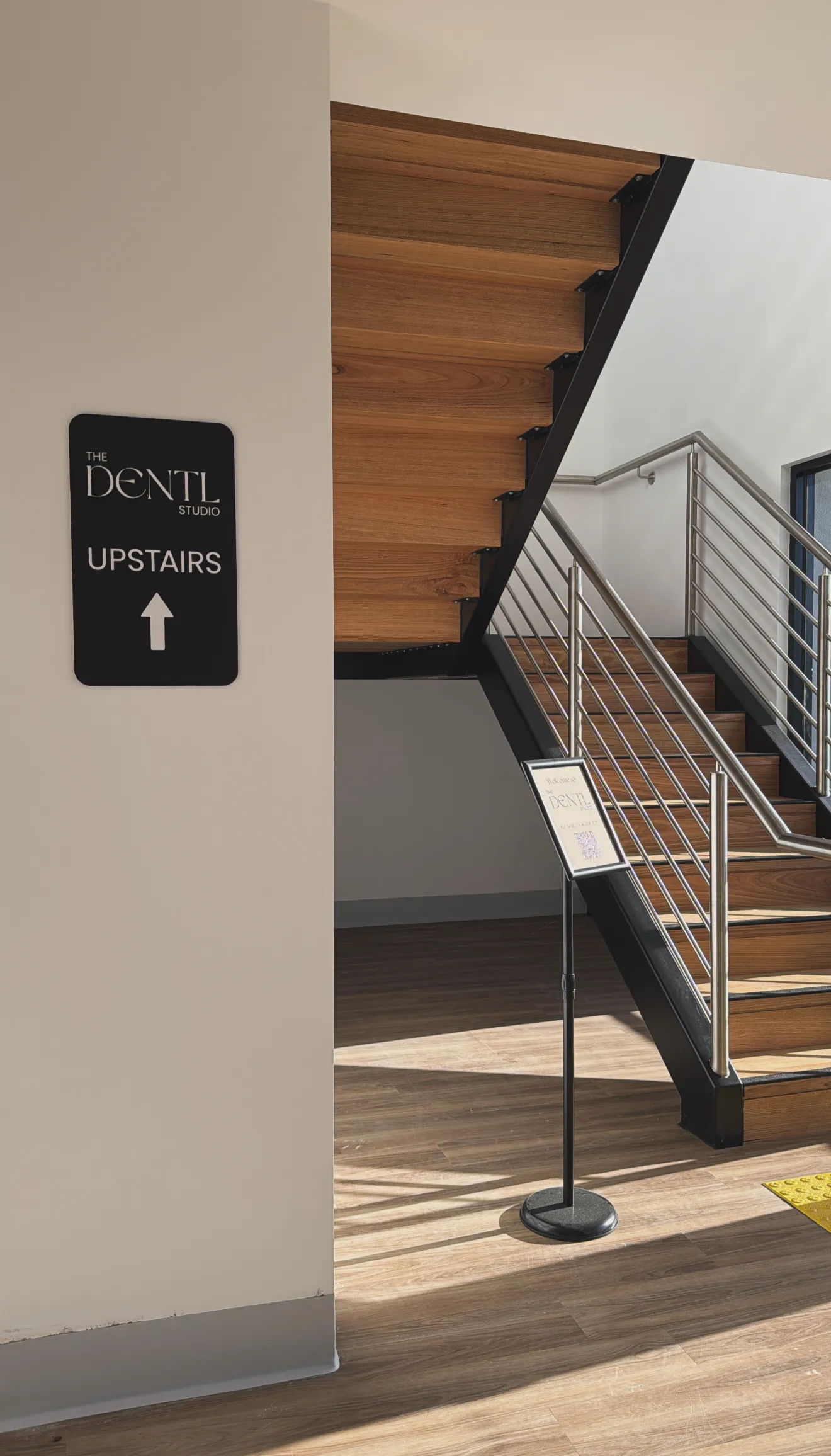 Inside of the dentl studio