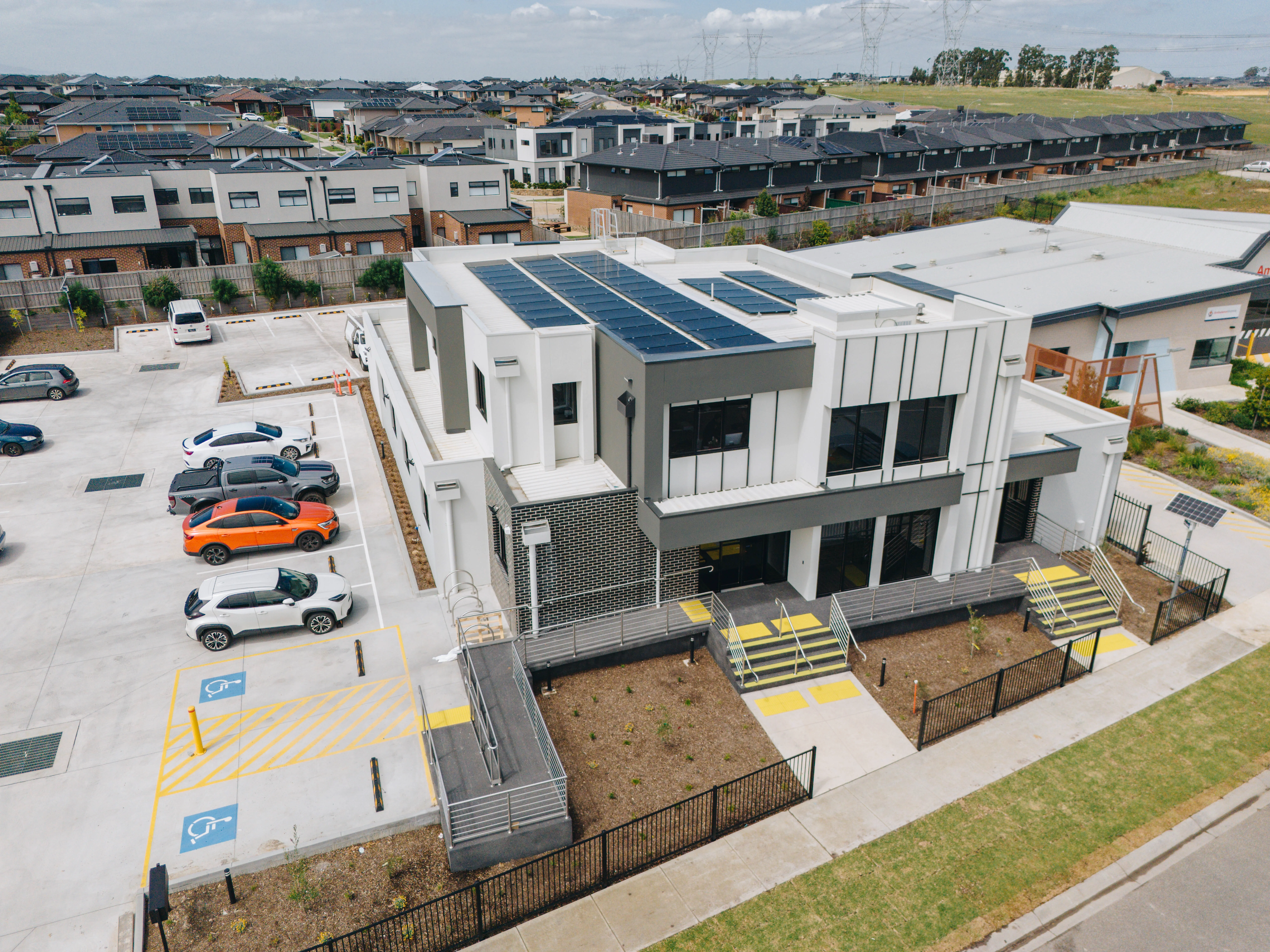 Inside of the dentl studio